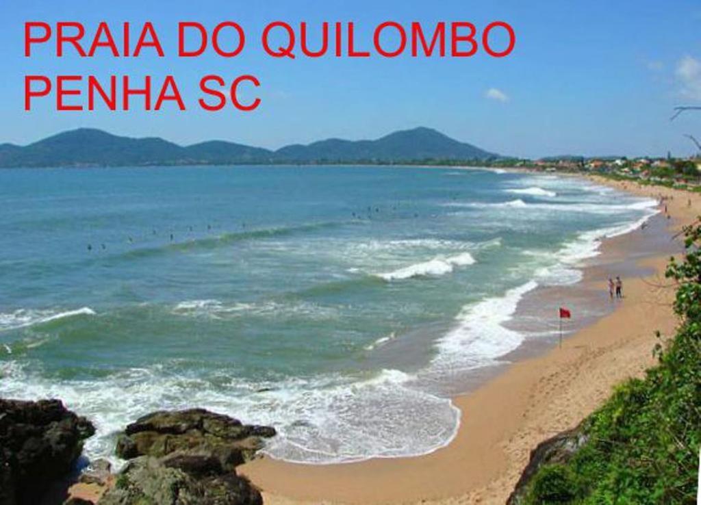 Hospedagem Praia Word Penha Sc Kültér fotó